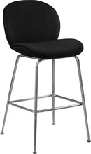 Load image into Gallery viewer, Paris Black Velvet Stool