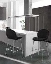 Load image into Gallery viewer, Paris Black Velvet Stool