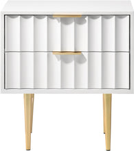 Load image into Gallery viewer, Modernist White Gloss Night Stand