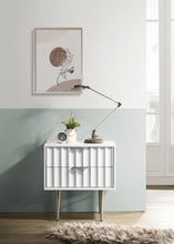 Load image into Gallery viewer, Modernist White Gloss Night Stand