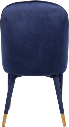 Belle Navy Velvet Dining Chair