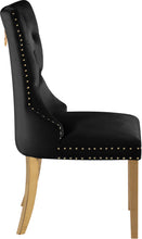 Load image into Gallery viewer, Carmen Black Velvet Dining Chairs (2)
