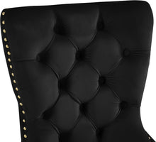 Load image into Gallery viewer, Carmen Black Velvet Dining Chairs (2)