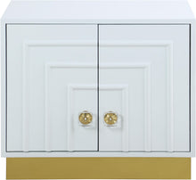 Load image into Gallery viewer, Cosmopolitan White Lacquer Side Table