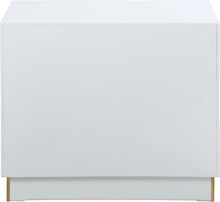 Load image into Gallery viewer, Cosmopolitan White Lacquer Side Table