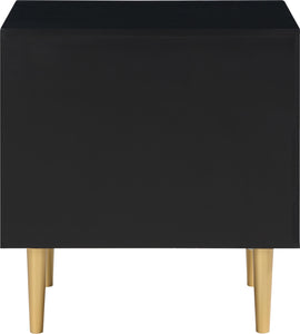 Zayne Black Night Stand