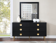 Load image into Gallery viewer, Zayne Black Dresser