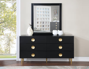 Zayne Black Dresser