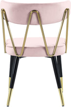 Load image into Gallery viewer, Rheingold Pink Velvet Dining Chair
