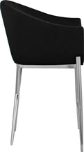 Load image into Gallery viewer, Xavier Black Velvet Counter Stool