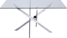 Load image into Gallery viewer, Xander Chrome Dining Table