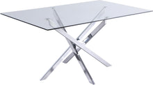 Load image into Gallery viewer, Xander Chrome Dining Table