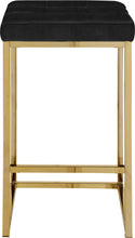 Load image into Gallery viewer, Nicola Black Velvet Stool