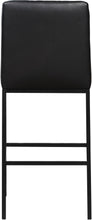 Load image into Gallery viewer, Bryce Black Faux Leather Stool