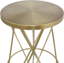 Load image into Gallery viewer, Mercury Gold Counter Stool