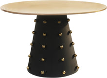 Load image into Gallery viewer, Raven Black / Gold Dining Table