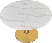 Load image into Gallery viewer, Tulip Gold Dining Table (3 Boxes)