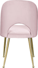 Load image into Gallery viewer, Logan Pink Velvet Dining Chair