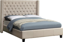Load image into Gallery viewer, Ashton Beige Linen King Bed