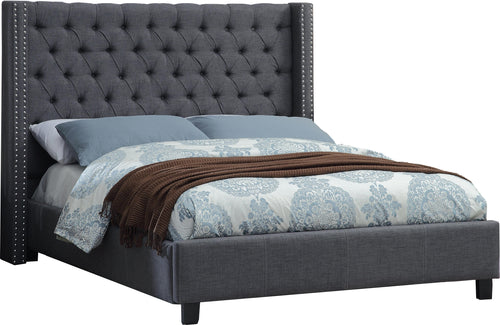 Ashton Grey Linen Full Bed