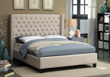 Load image into Gallery viewer, Ashton Beige Linen Full Bed