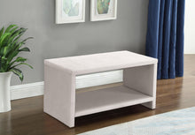 Load image into Gallery viewer, Cleo Cream Velvet Night Stand