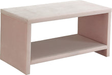 Load image into Gallery viewer, Cleo Pink Velvet Night Stand