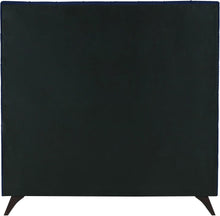 Load image into Gallery viewer, Elly Navy Velvet Full Bed