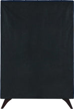 Load image into Gallery viewer, Elly Navy Velvet Twin Bed