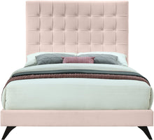 Load image into Gallery viewer, Elly Pink Velvet King Bed