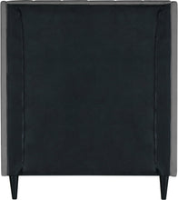 Load image into Gallery viewer, Eva Grey Velvet Twin Bed