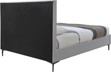 Load image into Gallery viewer, Hunter Grey Linen King Bed