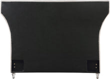 Load image into Gallery viewer, Kira Cream Velvet King Bed