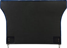 Load image into Gallery viewer, Kira Navy Velvet King Bed