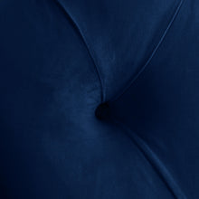 Load image into Gallery viewer, Kira Navy Velvet Queen Bed