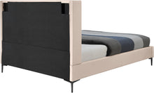 Load image into Gallery viewer, Nadia Pink Velvet Full Bed