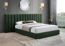 Load image into Gallery viewer, Pablo Green Velvet Queen Bed