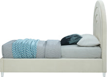 Load image into Gallery viewer, Rainbow Cream Velvet Twin Bed