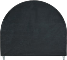 Load image into Gallery viewer, Rainbow Grey Velvet King Bed