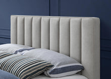 Load image into Gallery viewer, Vance Beige Linen Fabric Queen Bed (3 Boxes)