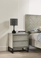 Load image into Gallery viewer, Weston Grey Stone Night Stand