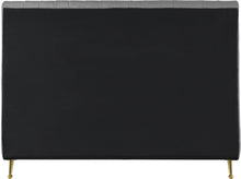 Load image into Gallery viewer, Zara Grey Velvet Queen Bed (3 Boxes)