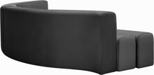 Load image into Gallery viewer, Curl Grey Velvet 2pc. Sectional