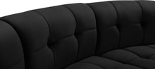 Load image into Gallery viewer, Limitless Black Velvet 3pc. Modular Sectional