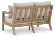 Load image into Gallery viewer, Hallow Creek Outdoor Loveseat with Cushion