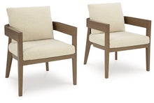 Load image into Gallery viewer, Serene Bay Outdoor Dining Arm Chair with Cushion (Set of 2)