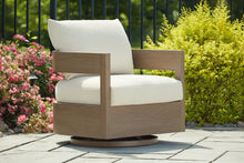 Load image into Gallery viewer, Serene Bay Outdoor Swivel Glider Chair with Cushion