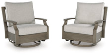 Load image into Gallery viewer, Rainier Ranch Outdoor Swivel Glider Chair with Cushion image