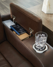 Load image into Gallery viewer, High Impact Power Reclining Loveseat with Console