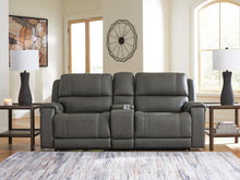 Load image into Gallery viewer, 5Z - Pittson Power Reclining Sectional Loveseat with Console